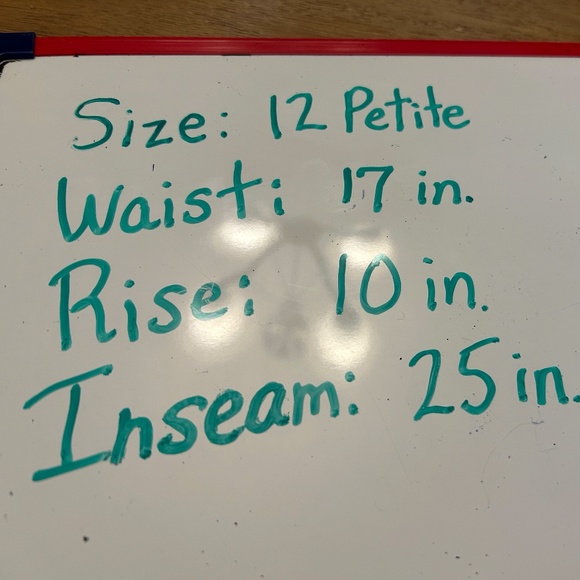 Talbots Chatham Ankle Pants, Size 12P - Picture 5 of 5